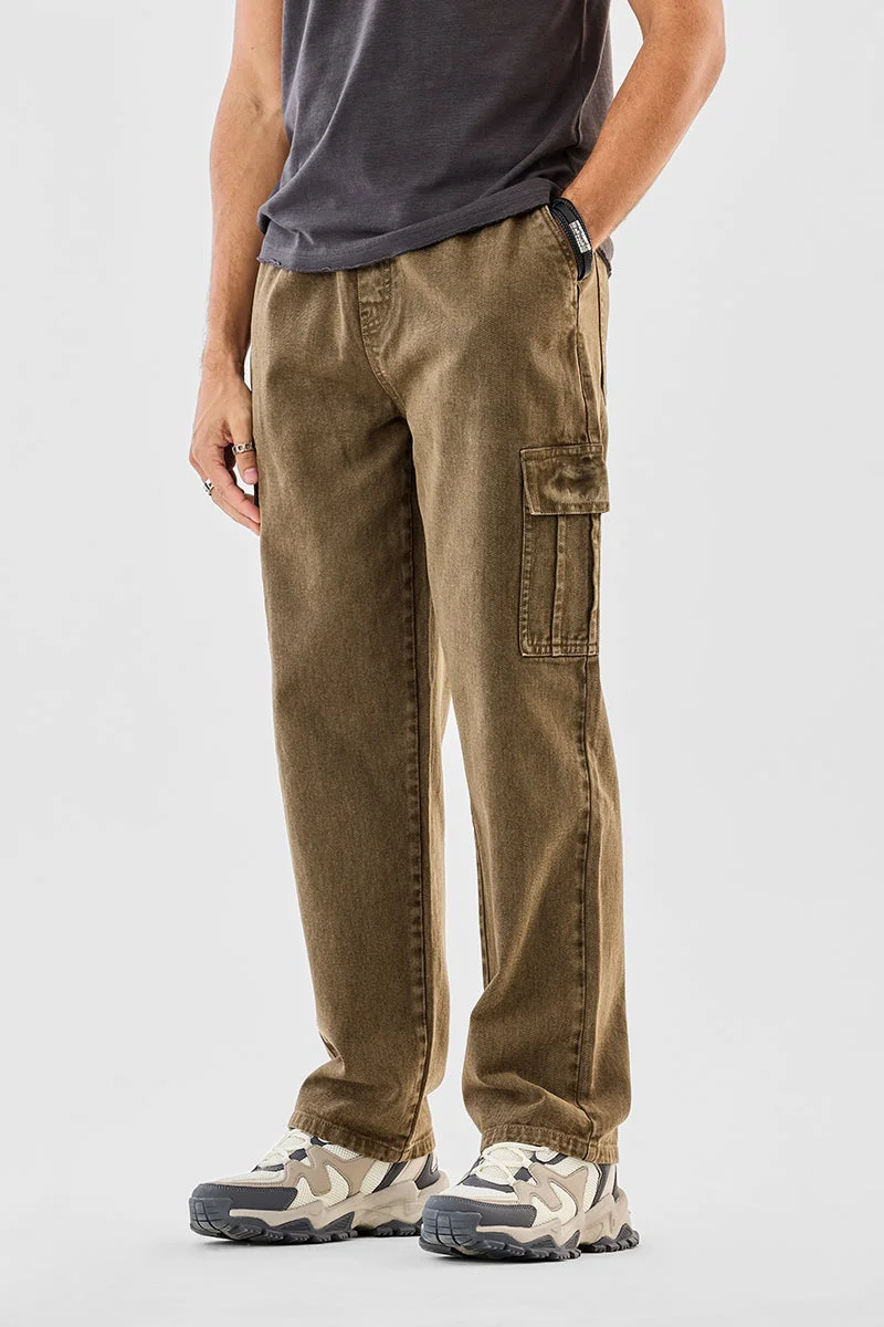 SNITCH 6 Pocket Baggy Cargo Jeans